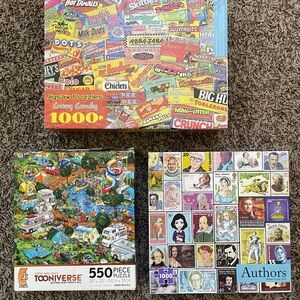 Colorful Jigsaw Puzzle Set